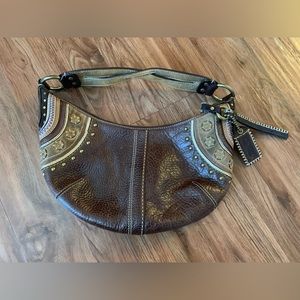 Rare vintage Coach Soho Hobo Leather Shoulder Bag